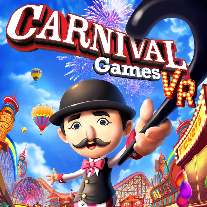 Front Cover for Carnival Games VR (PlayStation 4) (download release)