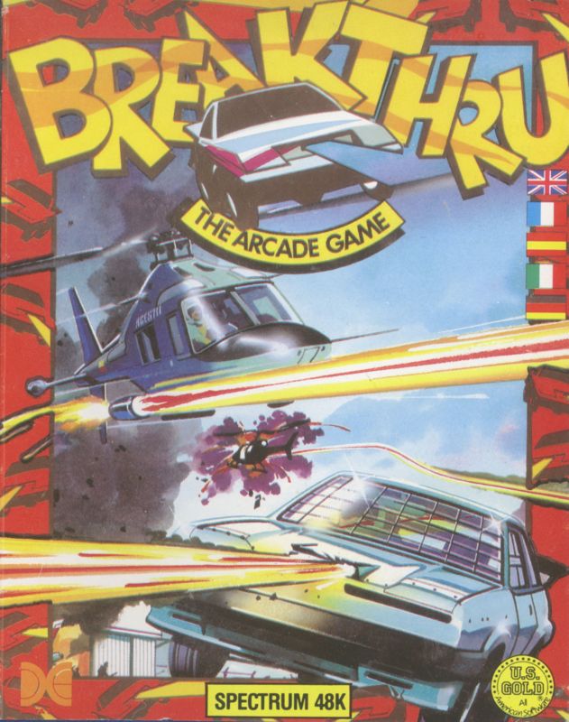 Front Cover for BreakThru (ZX Spectrum)