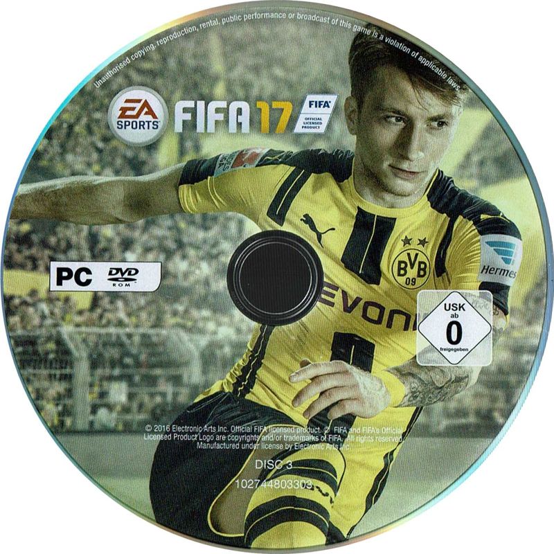 Media for FIFA 17 (Windows): Disc 3