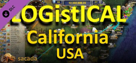 Front Cover for LOGistICAL: California USA (Windows) (Steam release)