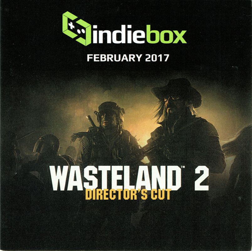 Extras for Wasteland 2: Director's Cut (Limited Edition) (Linux and Macintosh and Windows): Contents leaflet - Front