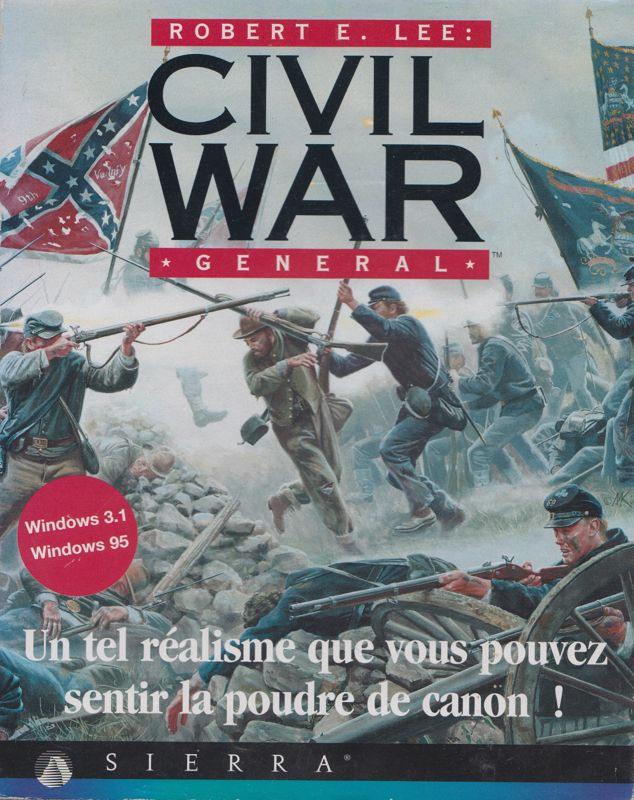 Front Cover for Robert E. Lee: Civil War General (Windows and Windows 3.x)