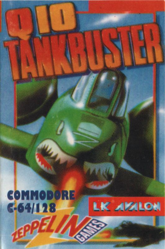Front Cover for Q10 Tankbuster (Commodore 64)