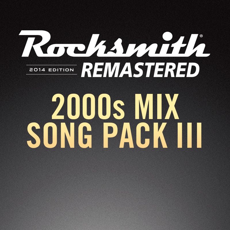 Front Cover for Rocksmith: All-new 2014 Edition - 2000s Mix Song Pack III (PlayStation 3 and PlayStation 4) (download release)