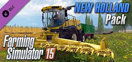 Front Cover for Farming Simulator 15: New Holland Pack (Macintosh and Windows) (Steam release)