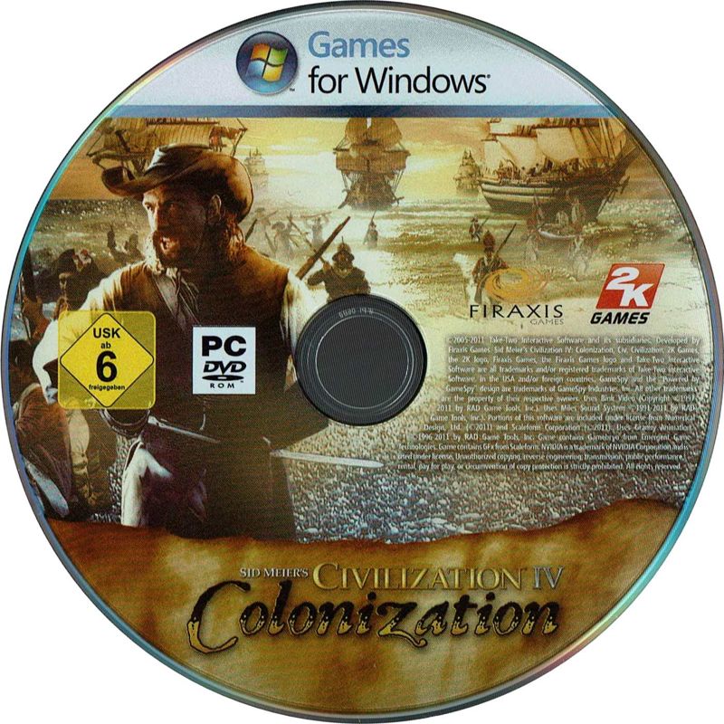 Media for Sid Meier's Civilization IV: The Complete Edition (Windows): Sid Meier's Civilization IV: Colonization