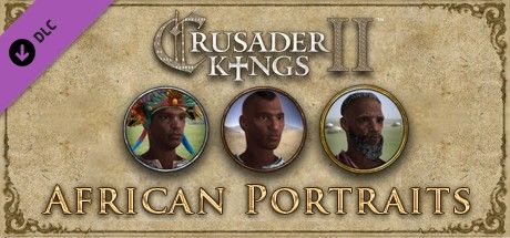 Front Cover for Crusader Kings II: African Portraits (Linux and Macintosh and Windows) (Steam release)