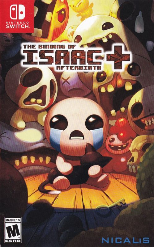 Inside Cover for The Binding of Isaac: Afterbirth+ (Nintendo Switch) (Launch Edition): Front