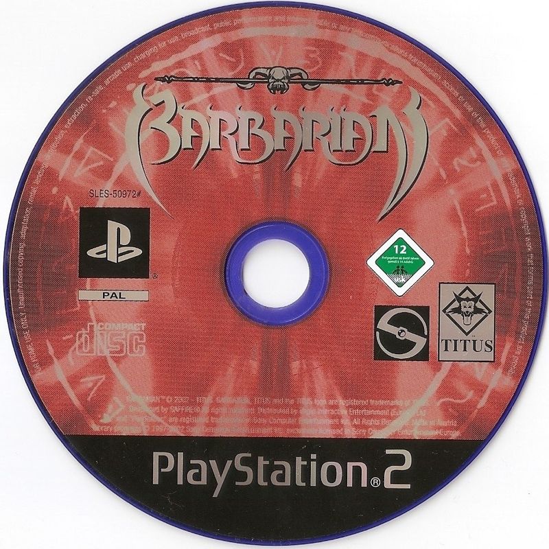 Media for Barbarian (PlayStation 2)