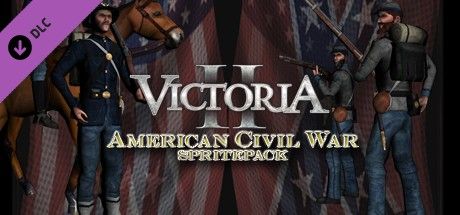 Front Cover for Victoria II: A House Divided - American Civil War Spritepack (Windows) (Steam release)