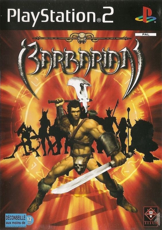 Front Cover for Barbarian (PlayStation 2)