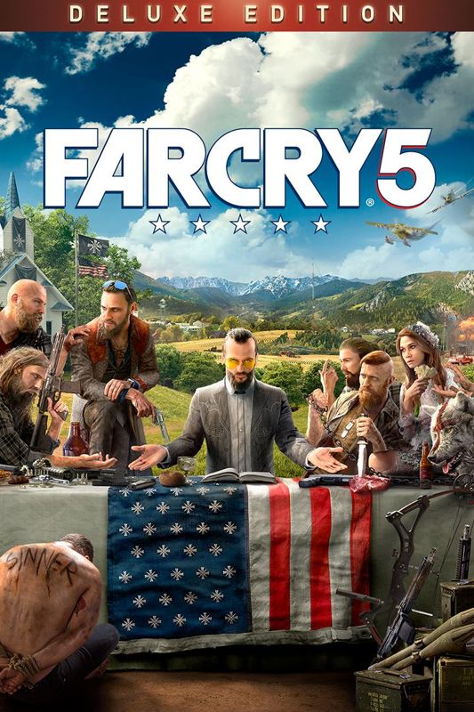 Front Cover for Far Cry 5 (Deluxe Edition) (Xbox One) (download release)
