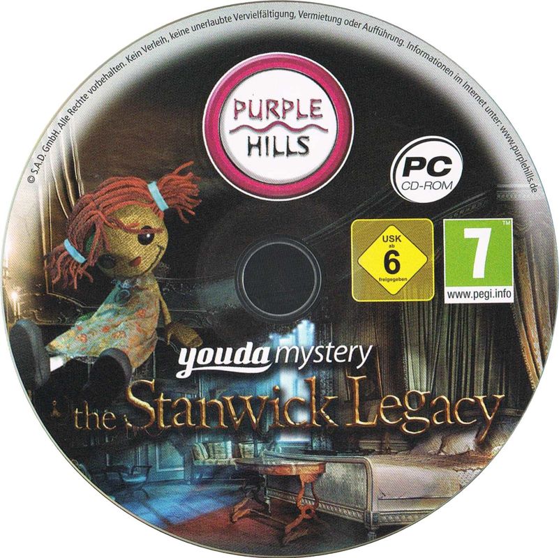 Media for Youda Mystery: The Stanwick Legacy (Windows) (Purple Hills release)