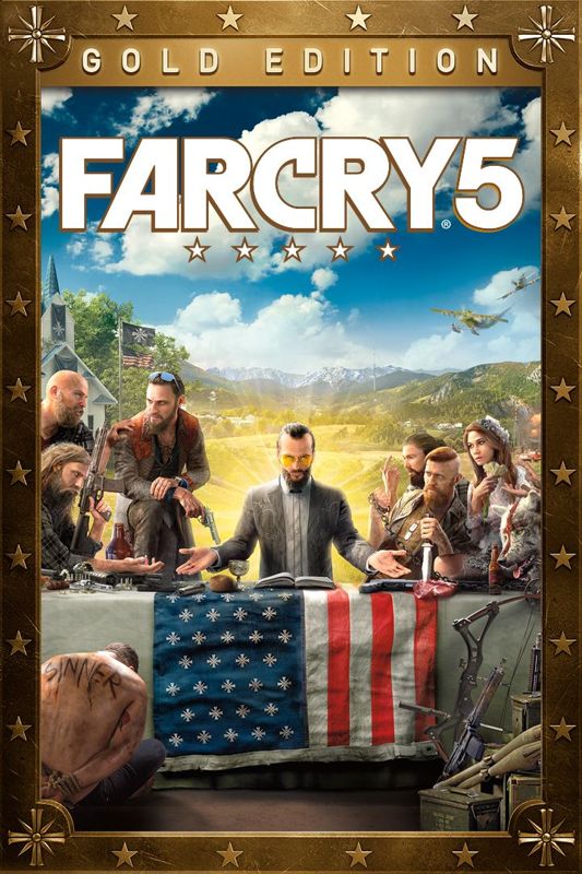 Front Cover for Far Cry 5: Gold Edition (Xbox One) (download release)