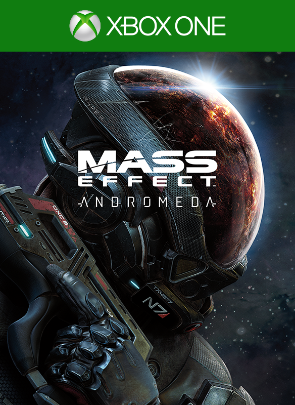 Front Cover for Mass Effect: Andromeda (Xbox One) (Download Release): 1st version