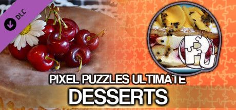 Front Cover for Pixel Puzzles Ultimate: Desserts (Windows) (Steam release)