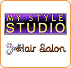 Front Cover for My Style Studio: Hair Salon (Nintendo 3DS and Wii U) (download release)