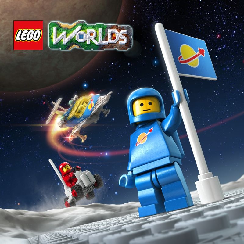 Front Cover for LEGO Worlds: Classic Space Pack (PlayStation 4) (download release)