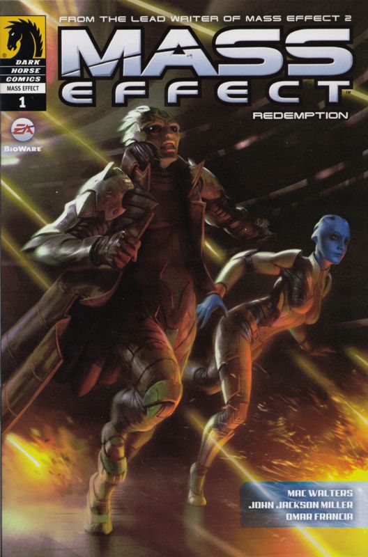 Extras for Mass Effect 2 (Collector's Edition) (Windows) (European English release): Mass Effect Redemption Comic - Front