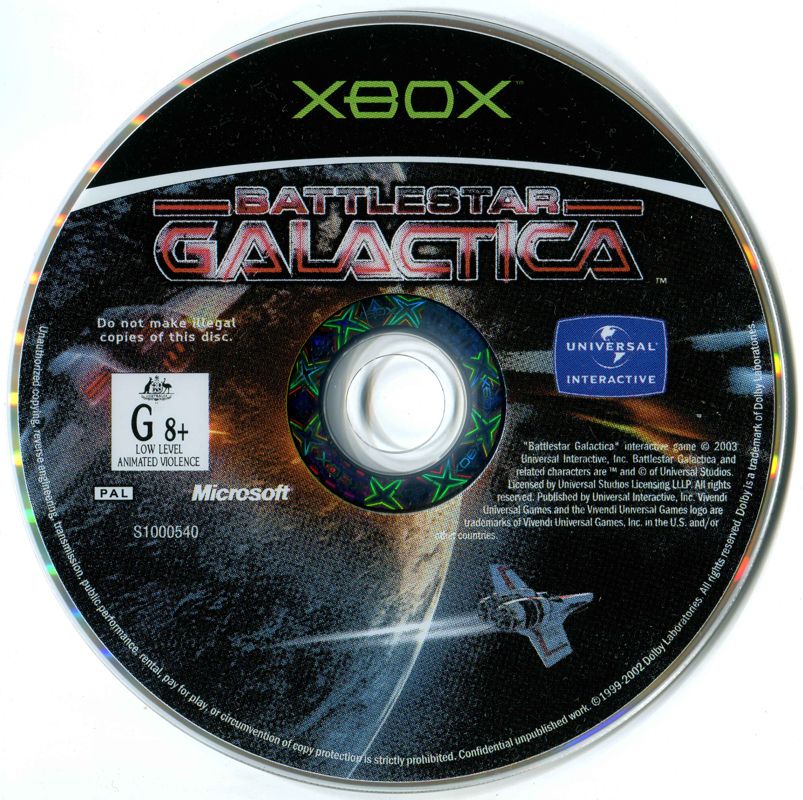 Media for Battlestar Galactica (Xbox)
