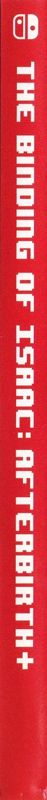 Spine/Sides for The Binding of Isaac: Afterbirth+ (Nintendo Switch) (Launch Edition)