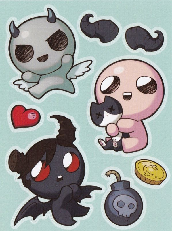 Extras for The Binding of Isaac: Afterbirth+ (Nintendo Switch) (Launch Edition): Sticker