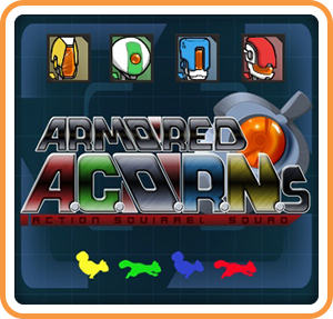 Front Cover for Armored ACORNs: Action Squirrel Squad (Wii U) (download release)