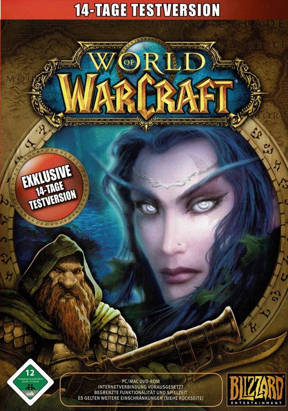 Front Cover for World of WarCraft (Macintosh and Windows) (Trial Version)