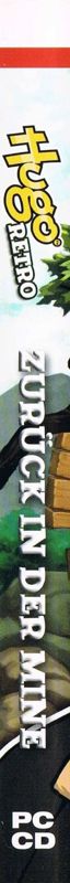 Spine/Sides for Hugo: Retro Mania (Windows) (Software Pyramide release)