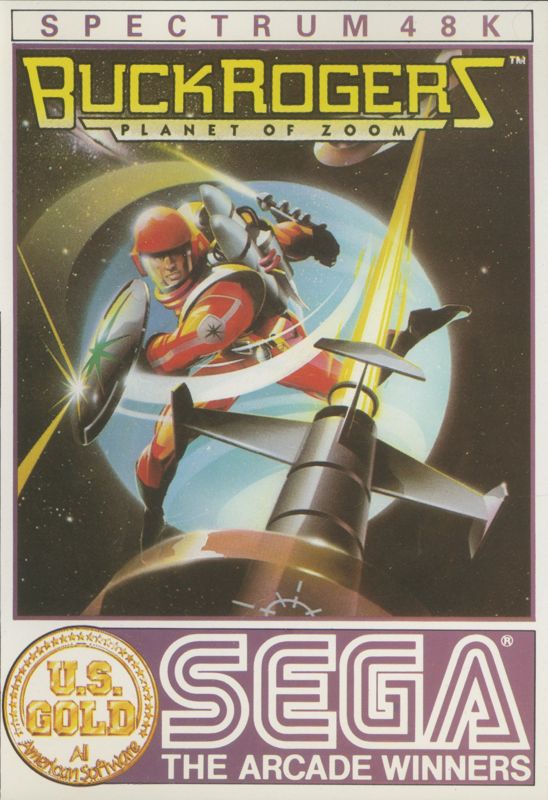 Front Cover for Buck Rogers: Planet of Zoom (ZX Spectrum)