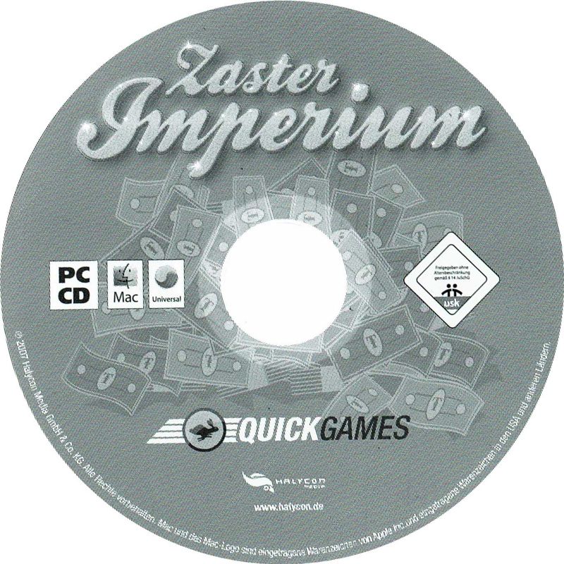 Media for Zaster Imperium (Macintosh and Windows)