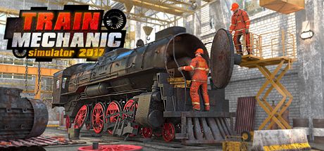 Front Cover for Train Mechanic Simulator 2017 (Windows) (Steam release)