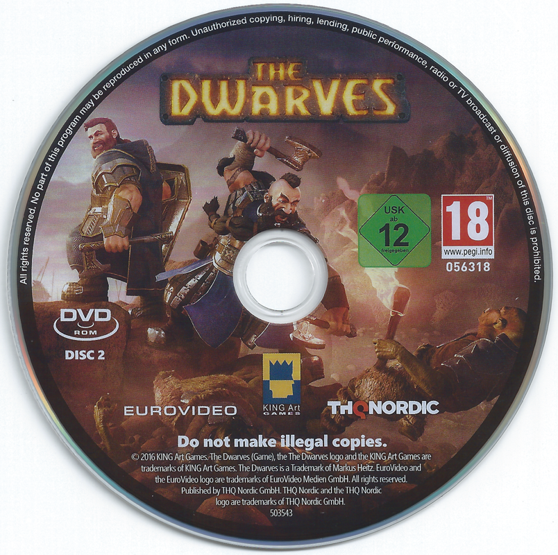 Media for The Dwarves (Windows) (Steelcase Edition): DVD 2