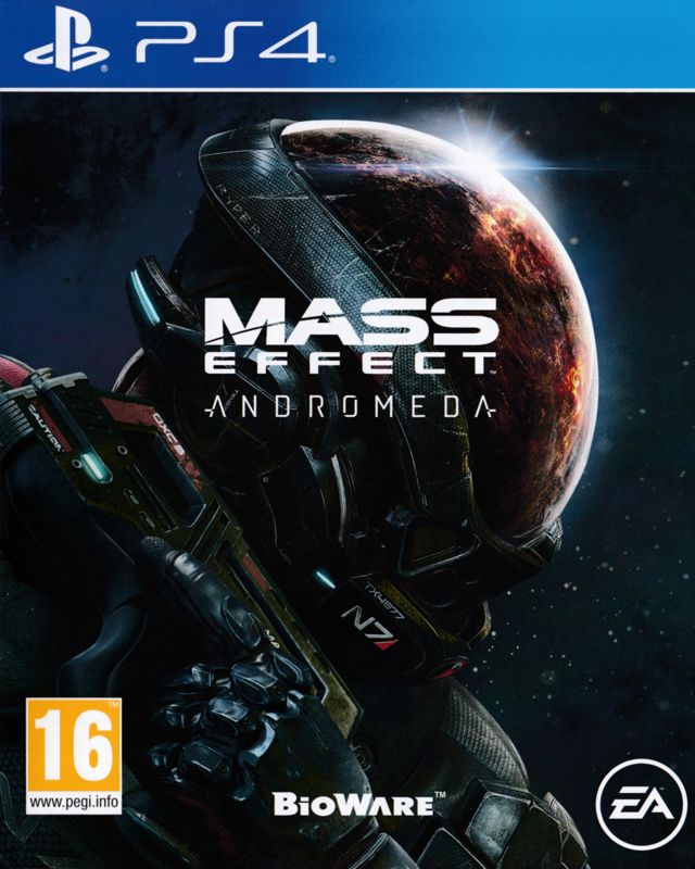 Front Cover for Mass Effect: Andromeda (PlayStation 4)