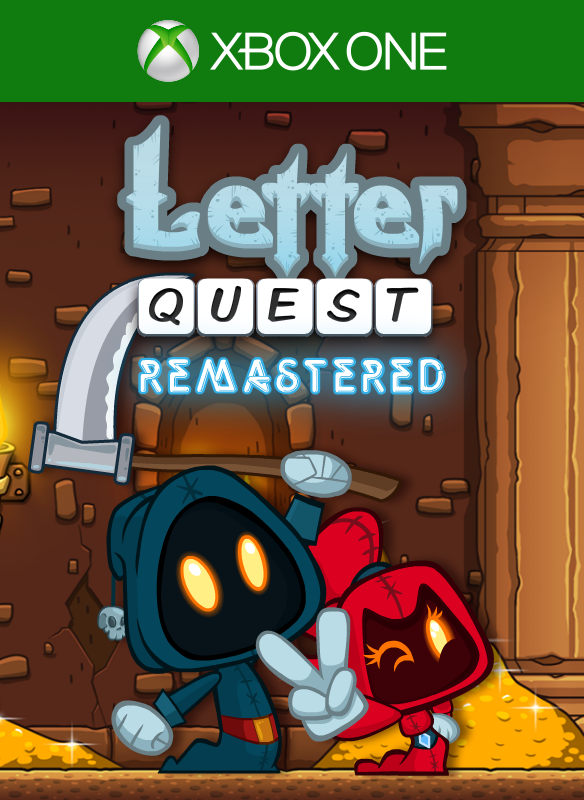 Front Cover for Letter Quest: Remastered (Xbox One) (Download release): 1st version