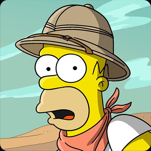 Front Cover for The Simpsons: Tapped Out (Android) (Google Play release): Time Travelling Toaster Quest 2017