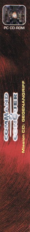Spine/Sides for Command & Conquer: Mission CD - Gegenangriff (Limited Edition) (DOS and Windows): Right
