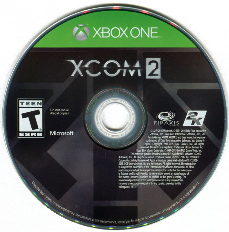 XCOM 2 cover or packaging material - MobyGames
