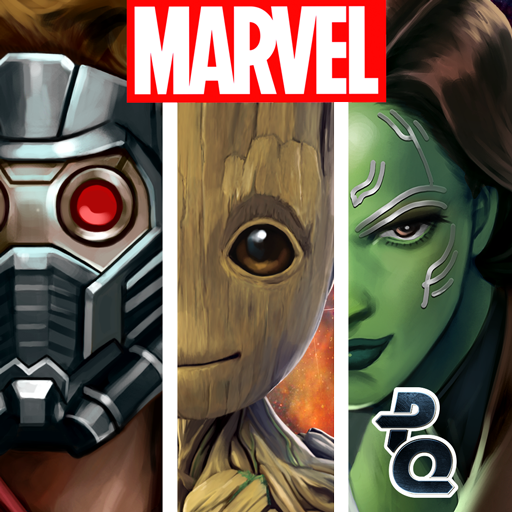Front Cover for Marvel Puzzle Quest (Android) (Google Play release): R128 release