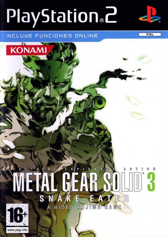 Front Cover for Metal Gear Solid 3: Snake Eater (PlayStation 2)