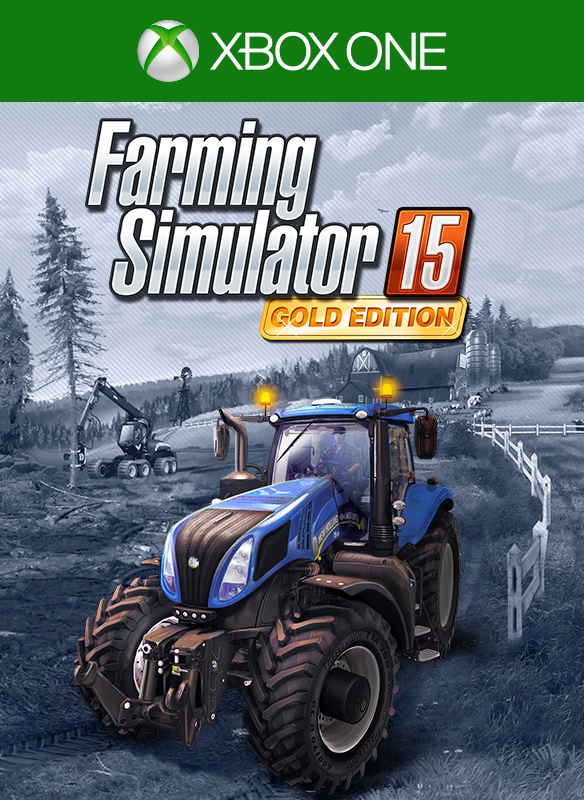 Front Cover for Farming Simulator 15: Official Expansion - Gold (Xbox One) (Download release): 1st version