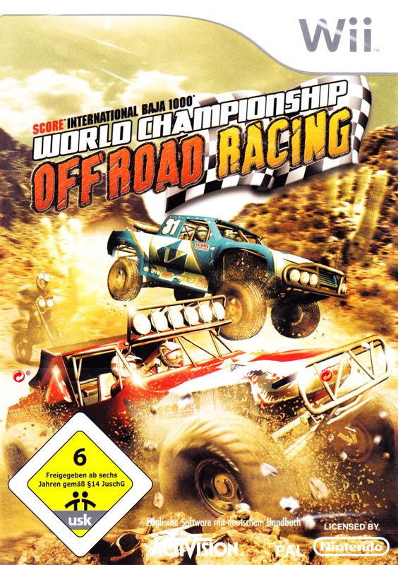 Front Cover for Score International Baja 1000 (Wii)