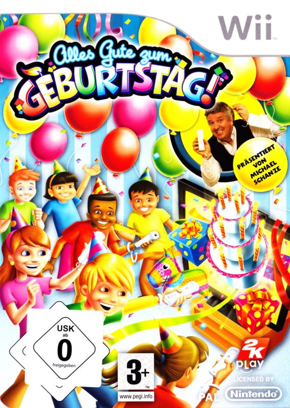 Front Cover for Birthday Party Bash (Wii)