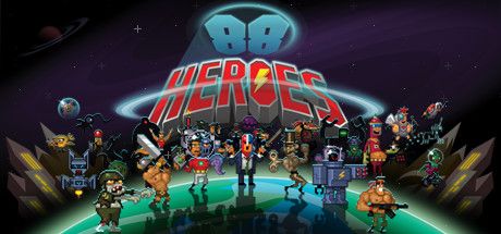 Front Cover for 88 Heroes (Linux and Macintosh and Windows) (Steam release)