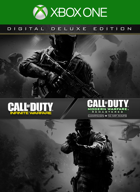 Front Cover for Call of Duty: Infinite Warfare (Digital Deluxe Edition) (Windows Apps and Xbox One) (Download release): 1st version