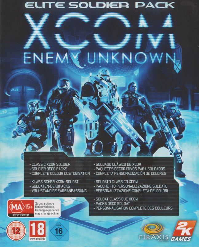Other for XCOM: Enemy Unknown (PlayStation 3): DLC Code - Front
