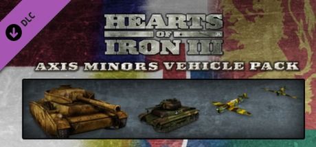 Front Cover for Hearts of Iron III: Axis Minors Vehicle Pack (Windows) (Steam release)