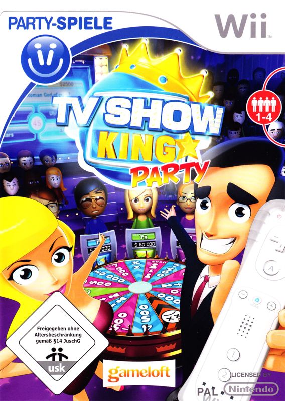 Front Cover for TV Show King Party (Wii)