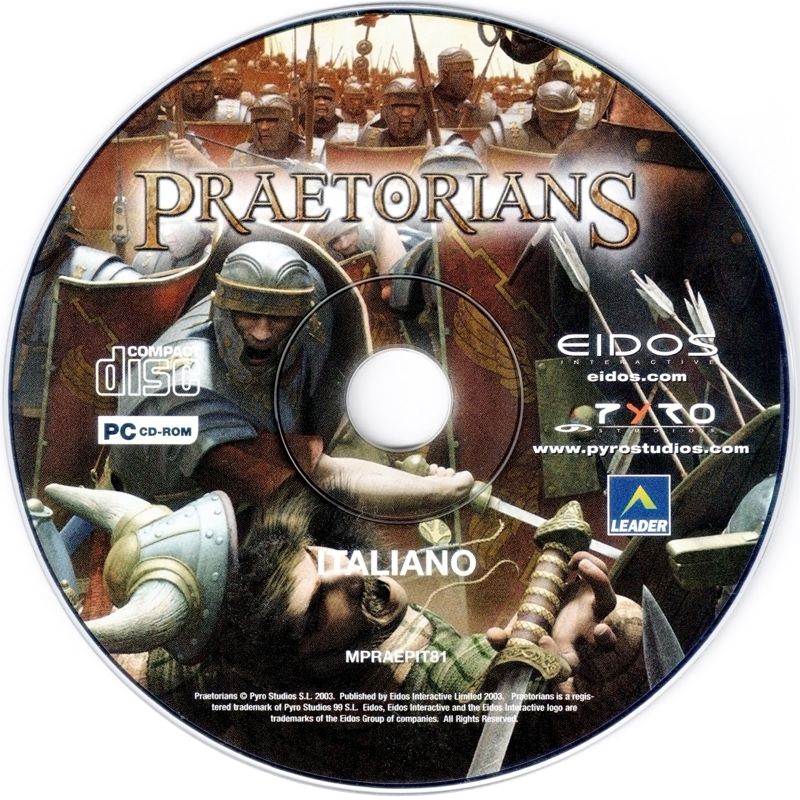 Media for Praetorians (Windows)