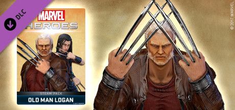Front Cover for Marvel Heroes 2016: Old Man Logan Pack (Macintosh and Windows) (Steam release)